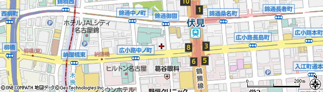 中日本エクストール名古屋株式会社周辺の地図