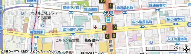 奥志摩 伏見店周辺の地図