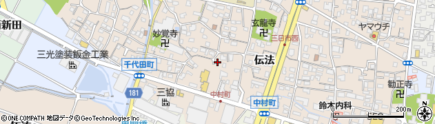 静岡県富士市伝法3188周辺の地図