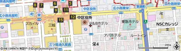 武平通周辺の地図