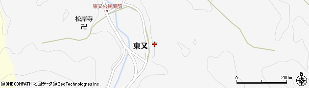 京都府船井郡京丹波町東又石黒周辺の地図