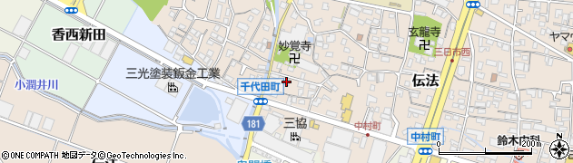 静岡県富士市伝法1430周辺の地図