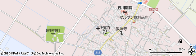 滋賀県愛知郡愛荘町蚊野1638周辺の地図