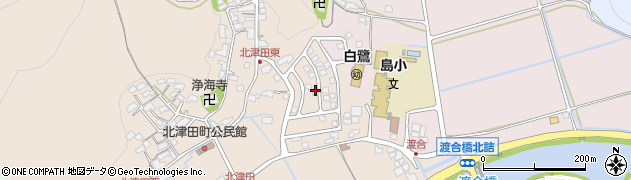 滋賀県近江八幡市北津田町370周辺の地図