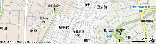 愛知県あま市七宝町川部屋敷代86周辺の地図