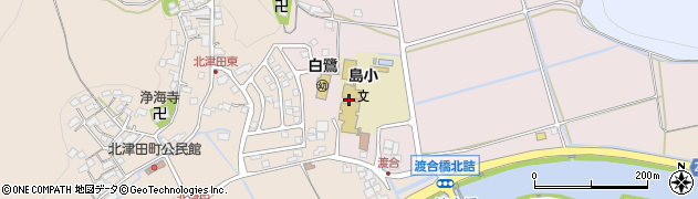 近江八幡市立島小学校周辺の地図