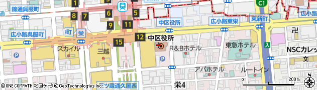 株式会社ナイチンゲール　名古屋支店周辺の地図
