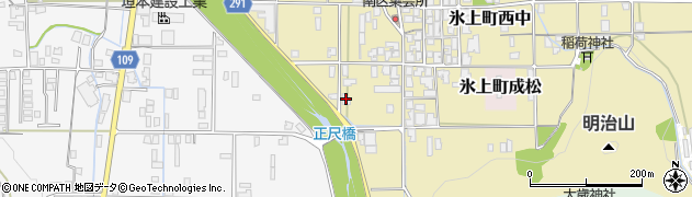 兵庫県丹波市氷上町西中472周辺の地図