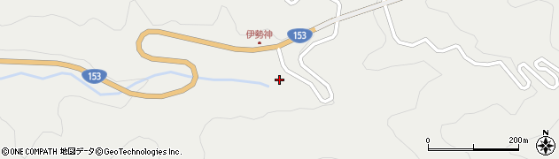 愛知県豊田市明川町（通リ洞）周辺の地図