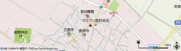 滋賀県愛知郡愛荘町蚊野1550周辺の地図