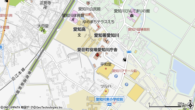 〒529-1300 滋賀県愛知郡愛荘町（以下に掲載がない場合）の地図