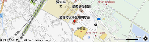 滋賀県愛荘町（愛知郡）周辺の地図