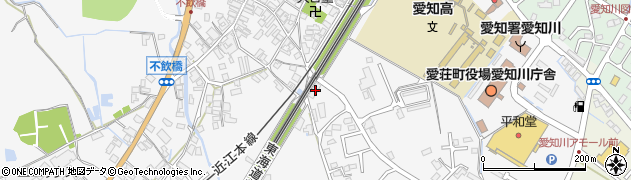 滋賀県愛知郡愛荘町愛知川458周辺の地図
