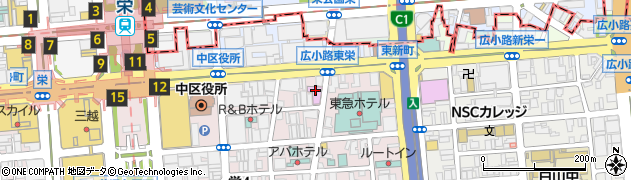 愛知県名古屋市中区栄4丁目5-12周辺の地図
