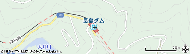 長島ダム駅周辺の地図
