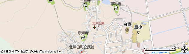 滋賀県近江八幡市北津田町482周辺の地図