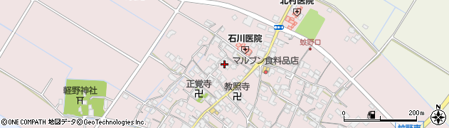 滋賀県愛知郡愛荘町蚊野1691周辺の地図