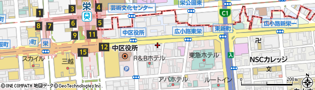 ヴォーカルアカデミーオブ東京・ヴォート（ＶＯＡＴ）名古屋校周辺の地図