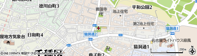 蓮勝寺周辺の地図