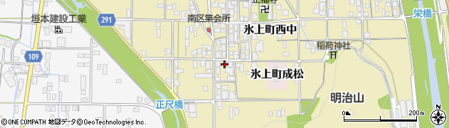 兵庫県丹波市氷上町西中432周辺の地図