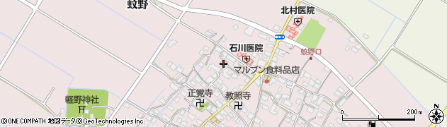 滋賀県愛知郡愛荘町蚊野1692周辺の地図