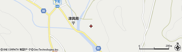 愛知県設楽町（北設楽郡）津具（元朱印）周辺の地図