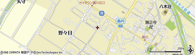滋賀県愛知郡愛荘町島川1382周辺の地図