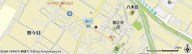 滋賀県愛知郡愛荘町島川1301周辺の地図