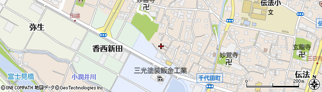 静岡県富士市伝法1478周辺の地図