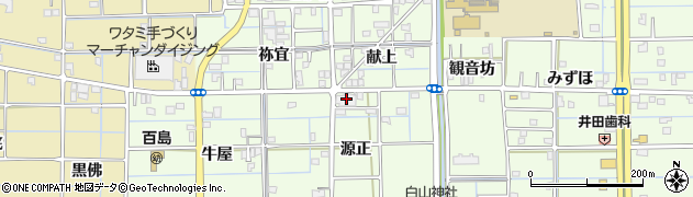こーえん津島葬儀会館周辺の地図