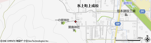 兵庫県丹波市氷上町上成松40周辺の地図