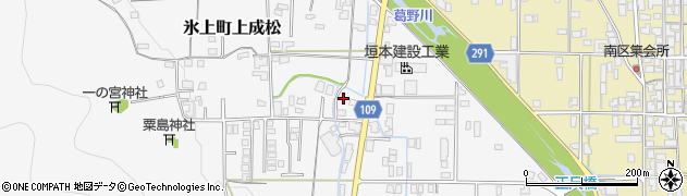 兵庫県丹波市氷上町上成松209周辺の地図