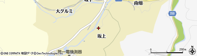 愛知県豊田市田茂平町（坂上）周辺の地図