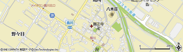 滋賀県愛知郡愛荘町島川1217周辺の地図