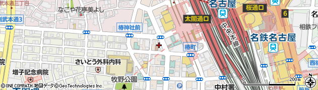 パーティースペース クロッシュブラン 名古屋駅店周辺の地図