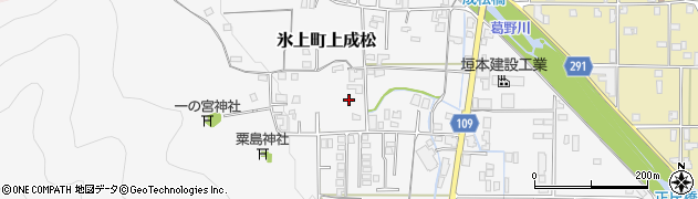 兵庫県丹波市氷上町上成松244周辺の地図