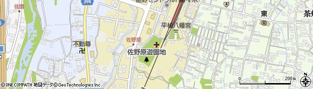 佐野原神社周辺の地図