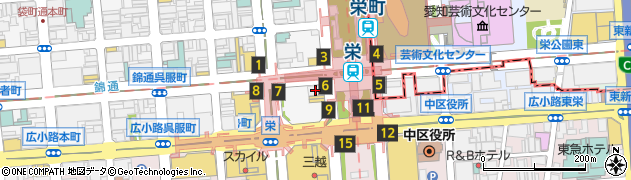 モンテ物産株式会社　名古屋支店周辺の地図