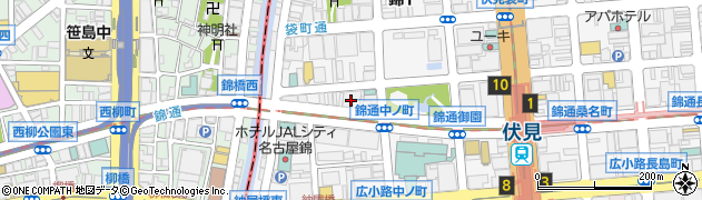 中国東方航空名古屋支店周辺の地図