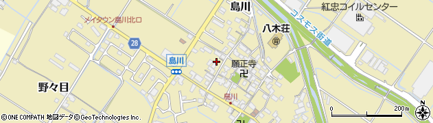 滋賀県愛知郡愛荘町島川1311周辺の地図