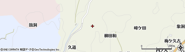 愛知県豊田市新盛町松山周辺の地図