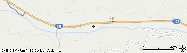 愛知県豊田市明川町（栃平）周辺の地図
