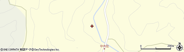 京都府南丹市日吉町木住（南垣内）周辺の地図