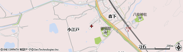 愛知県豊田市八草町（向田）周辺の地図