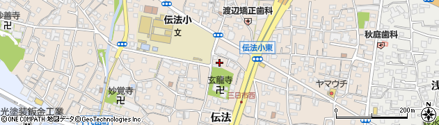 静岡県富士市伝法3115周辺の地図
