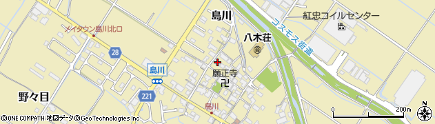 滋賀県愛知郡愛荘町島川1213周辺の地図