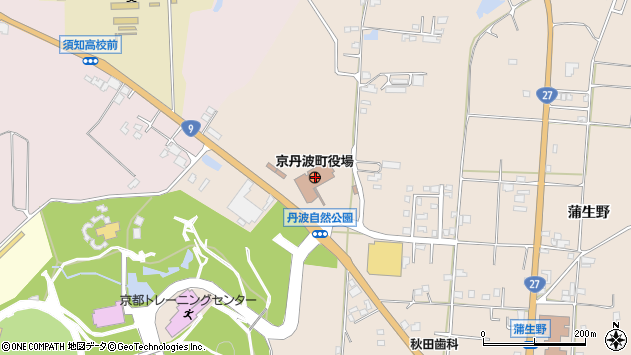 〒622-0200 京都府船井郡京丹波町（以下に掲載がない場合）の地図