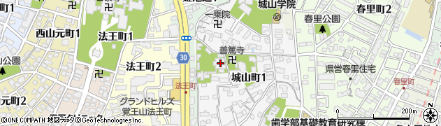 相応寺周辺の地図