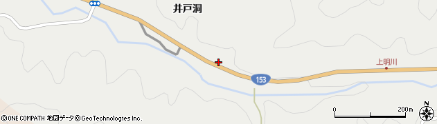 愛知県豊田市明川町（曲リクゴ）周辺の地図