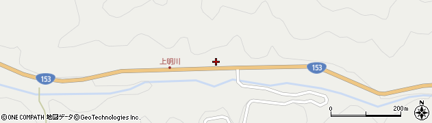 愛知県豊田市明川町（大平）周辺の地図